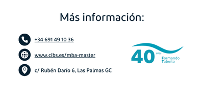 Contacta con CIBS